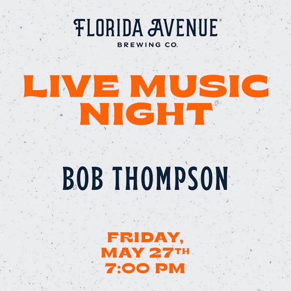 Live Music – Bob Thompson
