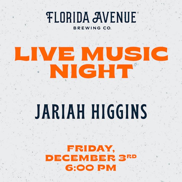 Live Music – Jariah Higgins
