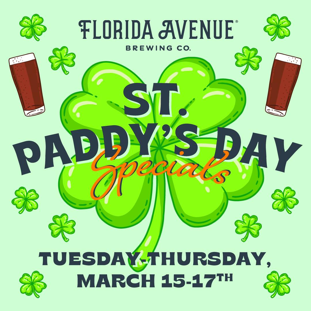 St. Paddy's Day Food Specials