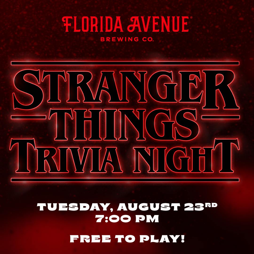 Stranger Things Trivia Night Stranger Things Trivia Night