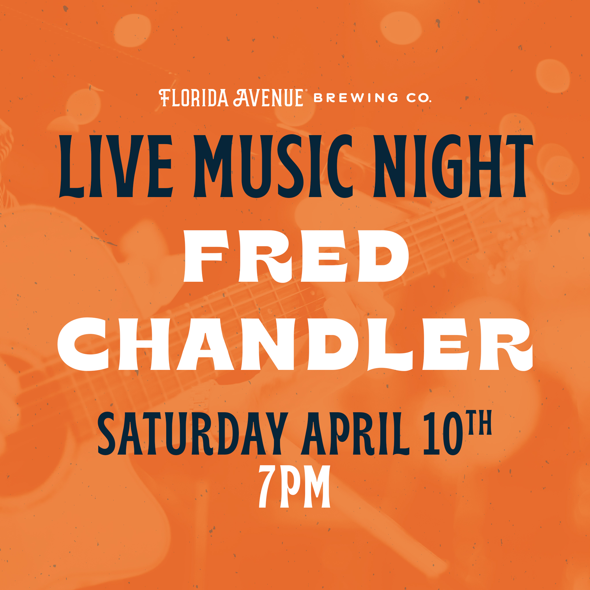 Live Music @ Florida Ave- Fred Chandler