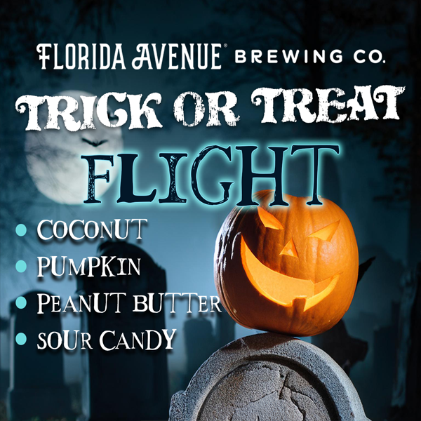 Trick or Treat Beer Flight