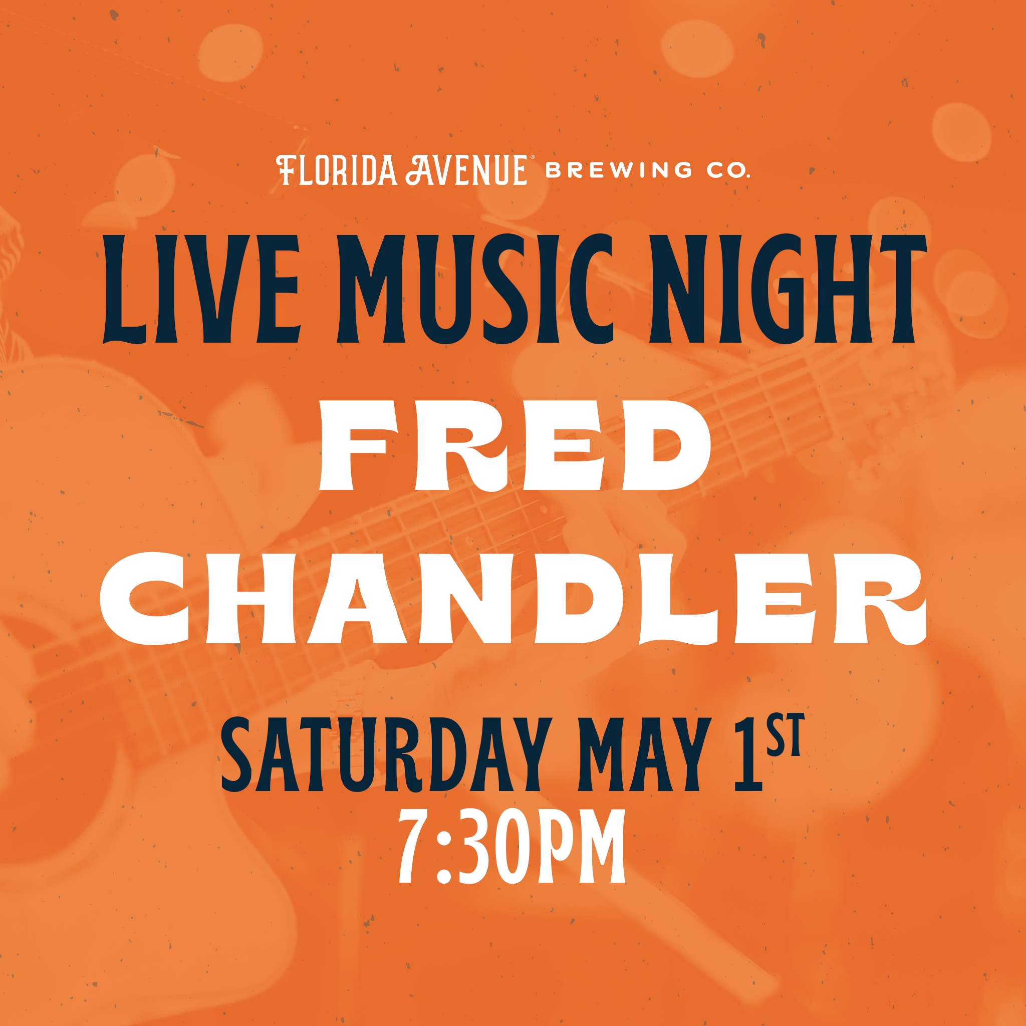 Live Music @ Florida Ave- Fred Chandler