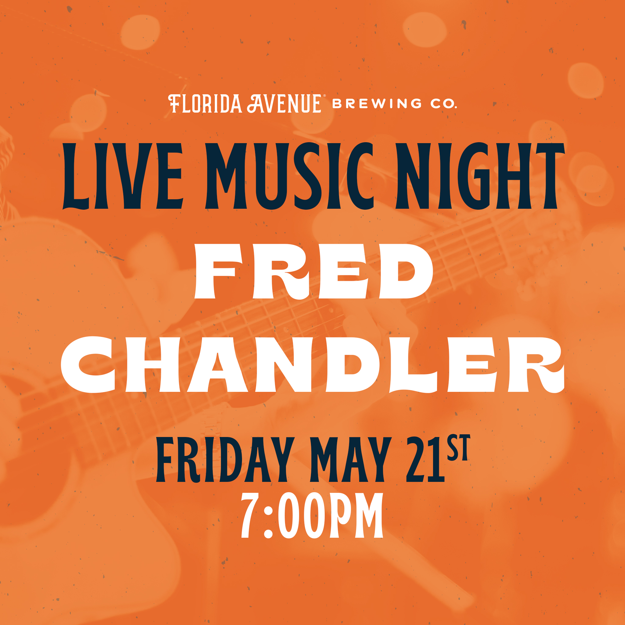 Live Music @ Florida Ave- Fred Chandler