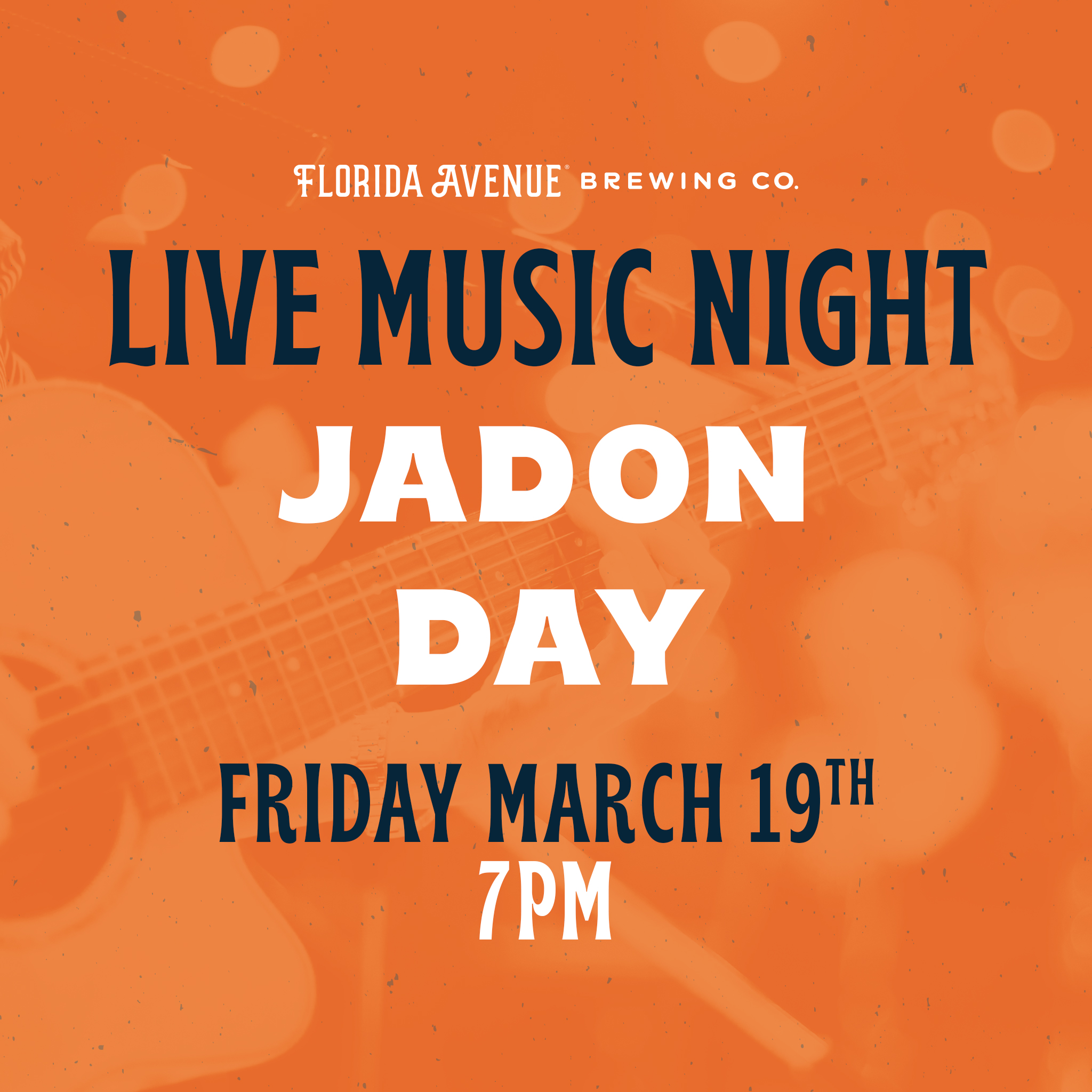 Live Music @ Florida Ave- Jadon Day