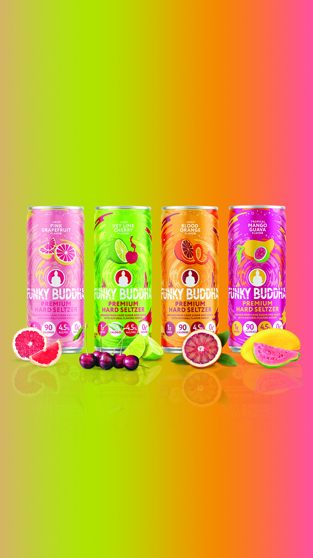 Funky Buddha Hard Seltzer Wall Paper