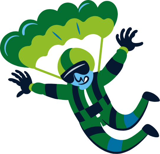 Hop Gun Parachute Guy