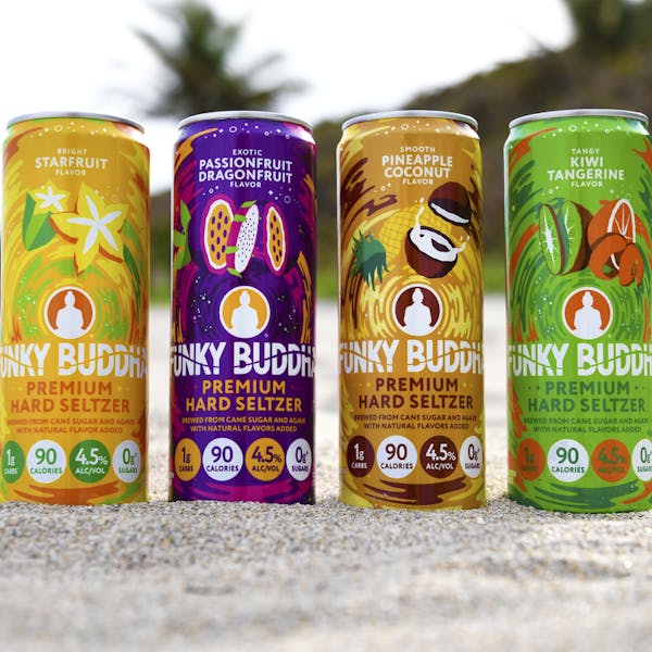Introducing Funky Buddha Premium Hard Seltzer Tropical Variety Pack