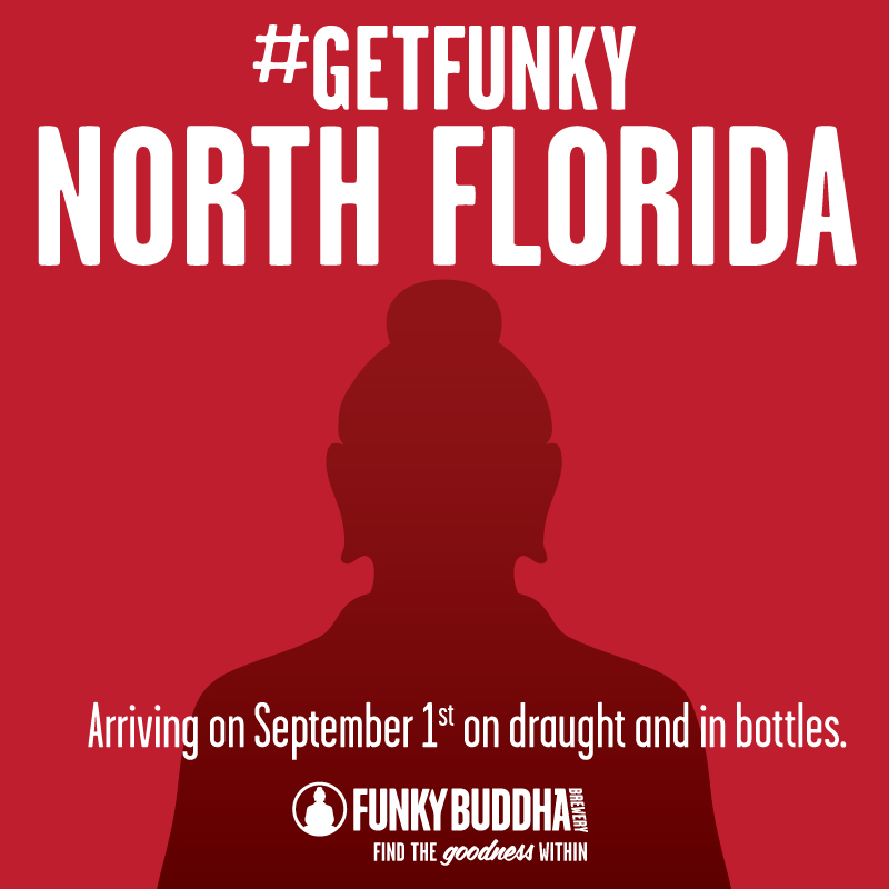 Funky Buddha Launches in North Florida, Gainesville, Tallahassee on September 1