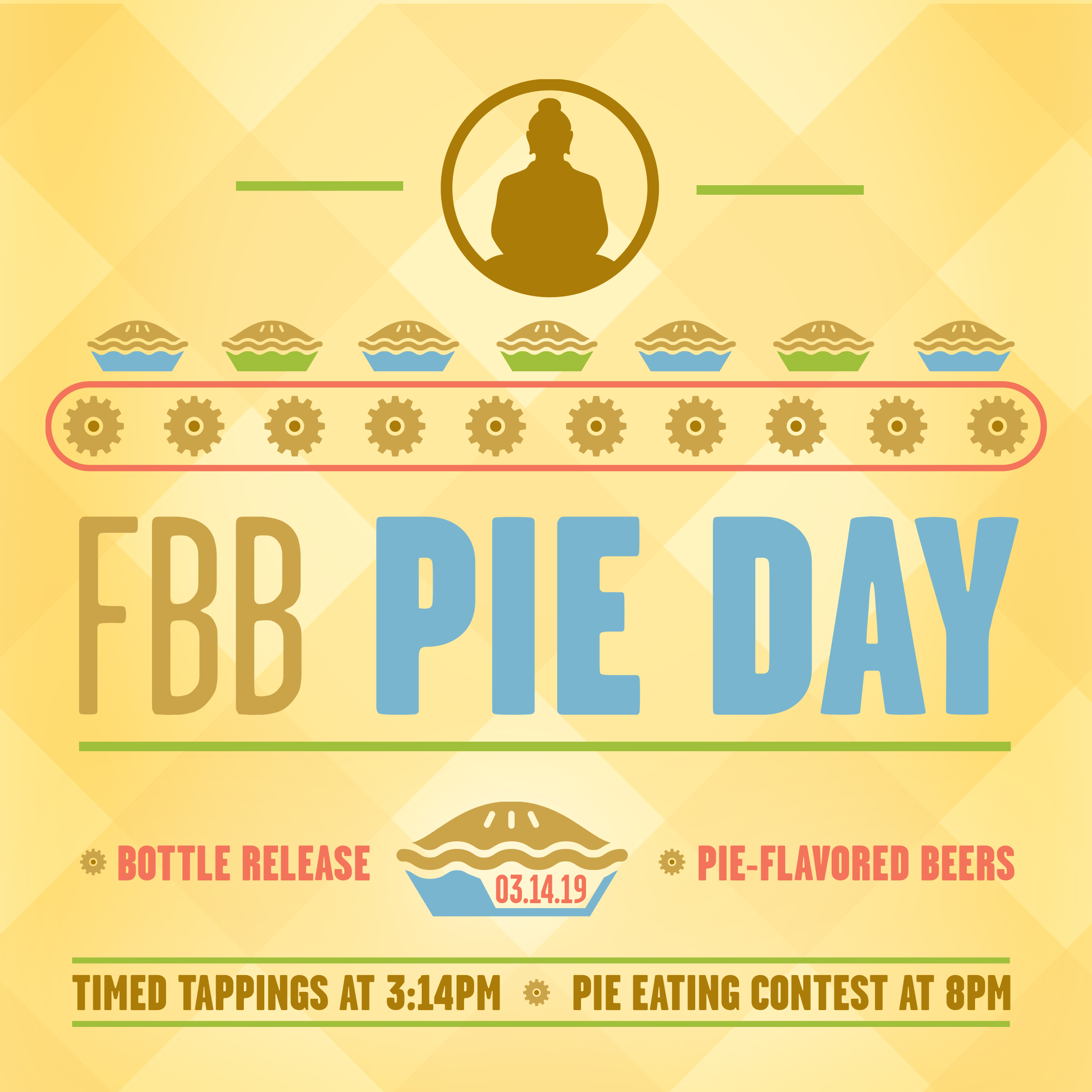 Funky Buddha Pie Day 3.14.19