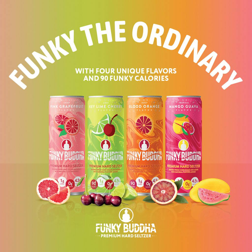 FBB_Funky_the_ordinary_mobile_ad_1200x1200 Funky Buddha seltzer artwork