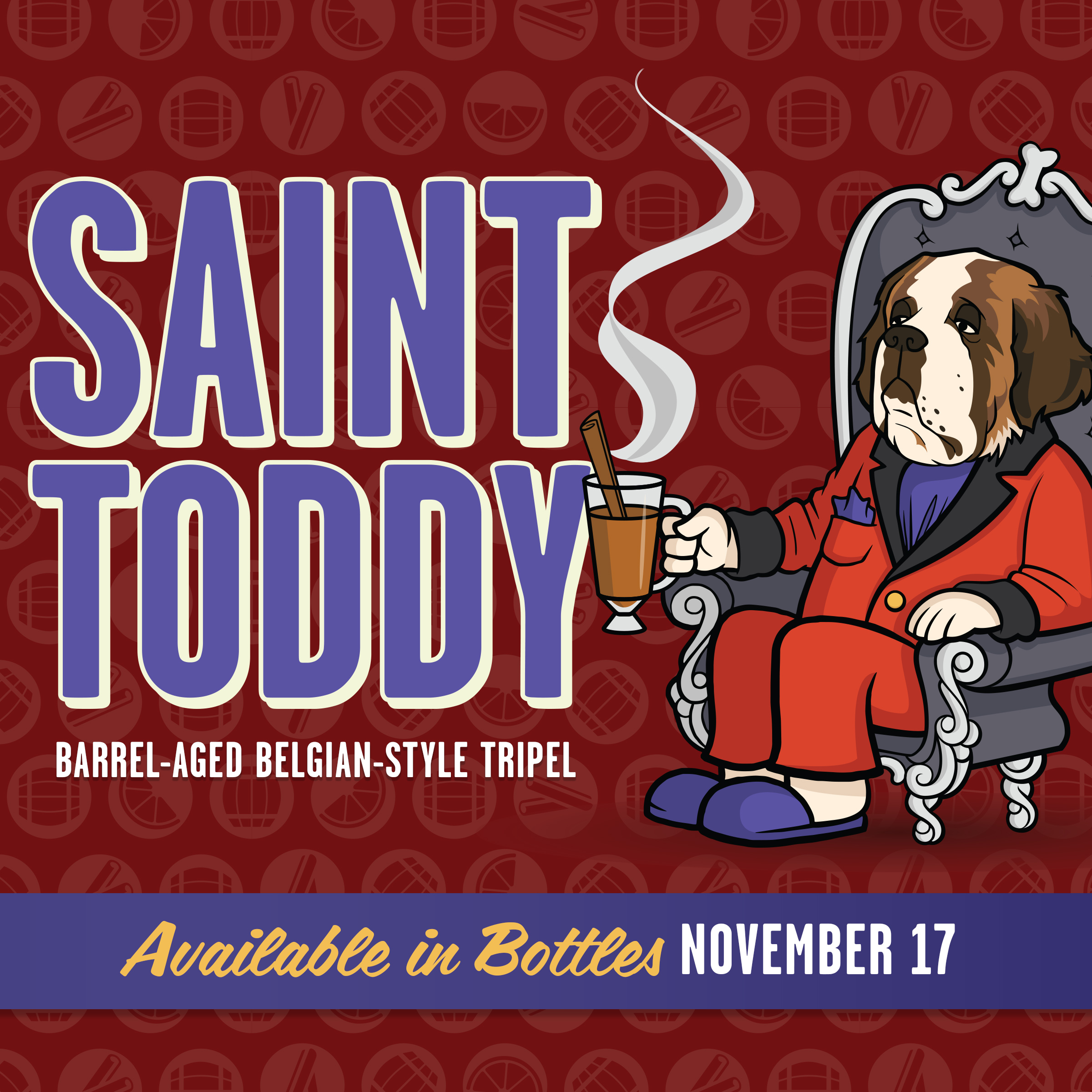 Saint Toddy Returns on November 17th