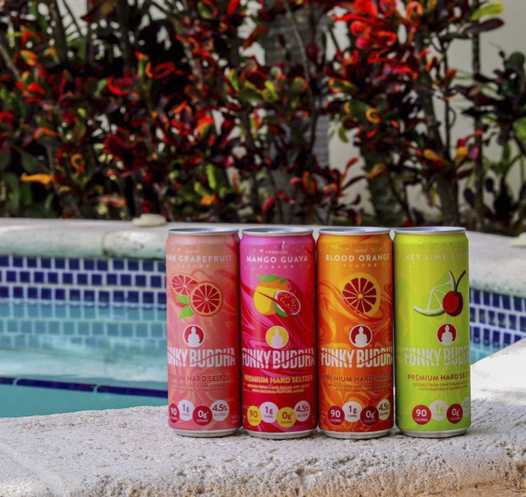 Hard Seltzer by the pool