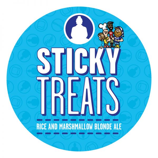 Sticky Treats, Rice and Marshmallow Blonde Ale, Bottle Release