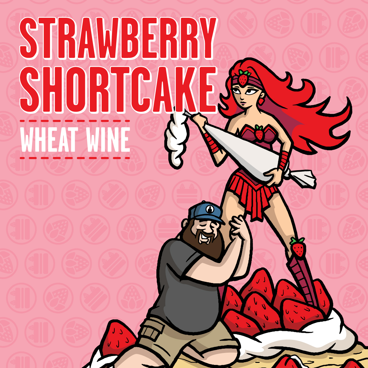 Strawberry Shortcake Wheat Wine Will Be Available in November