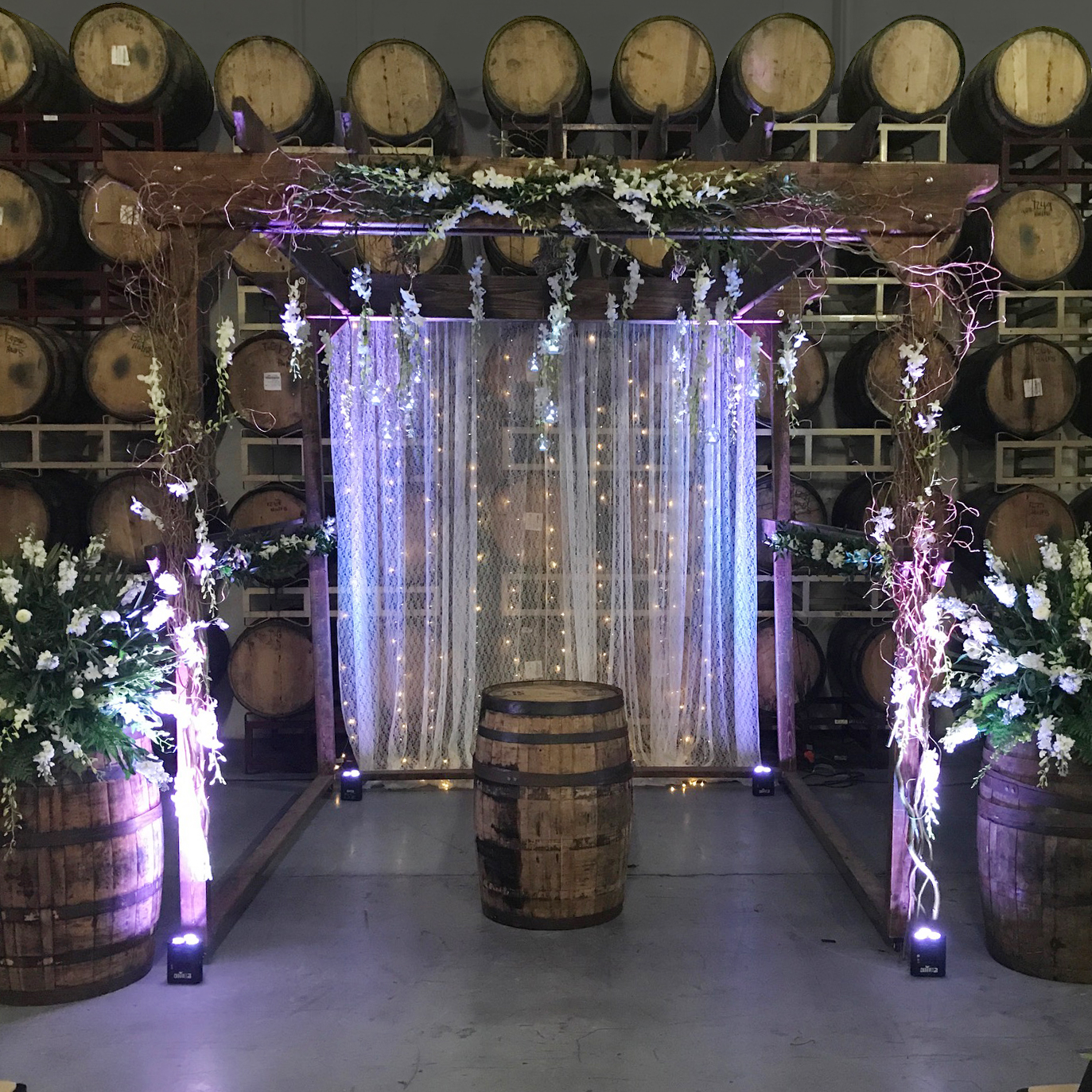 Weddings in the Funky Buddha Barrel Room