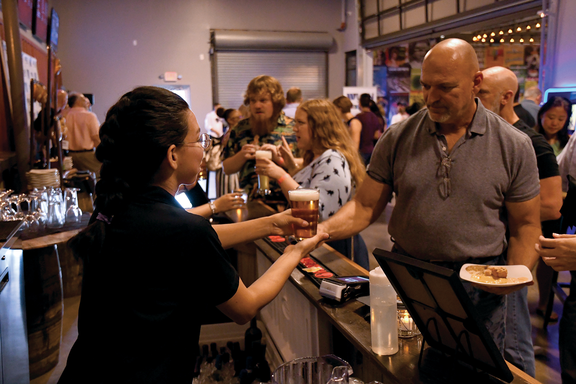 Wedding Reception at Funky Buddha Brewery