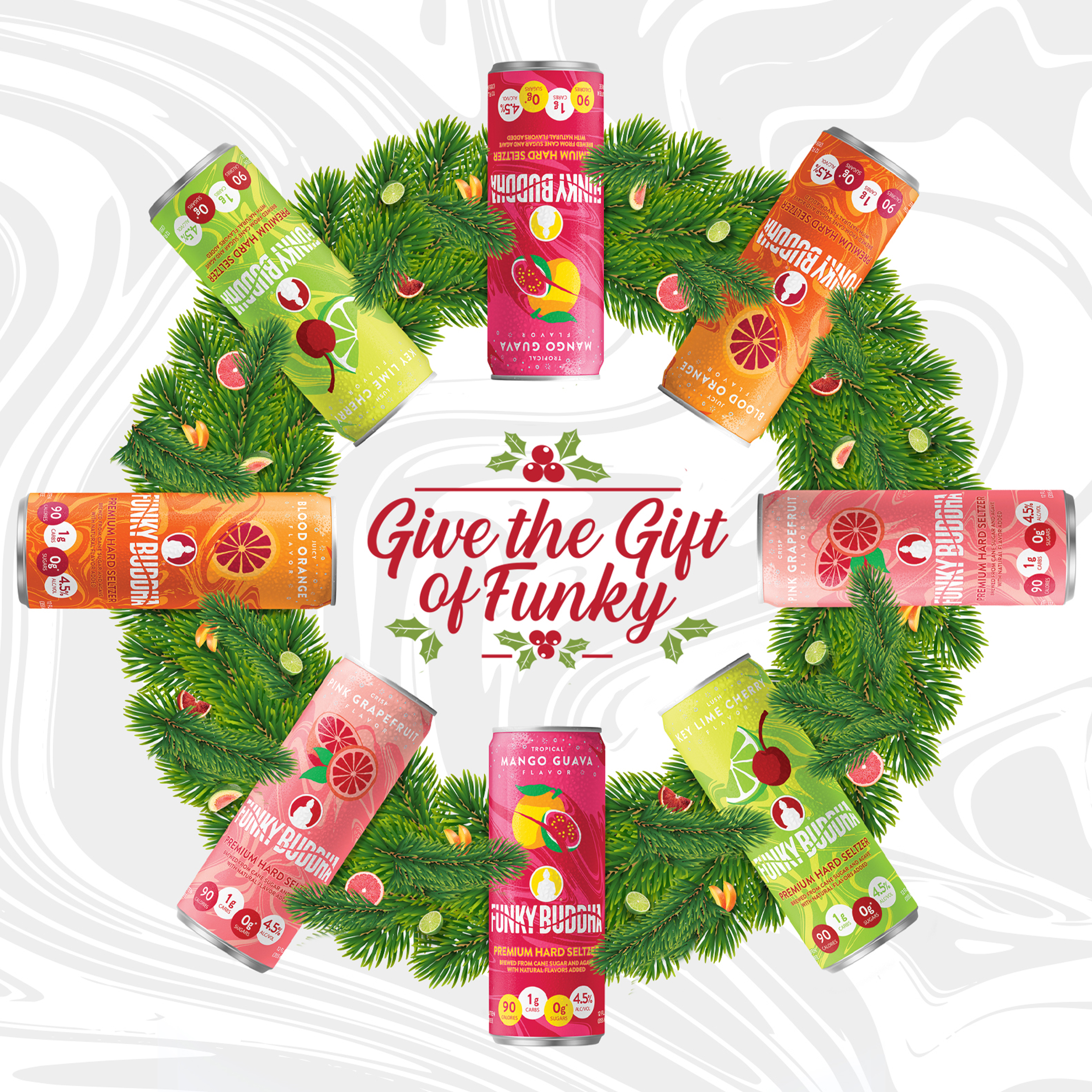 Spread the holiday cheer with Premium Hard Seltzer