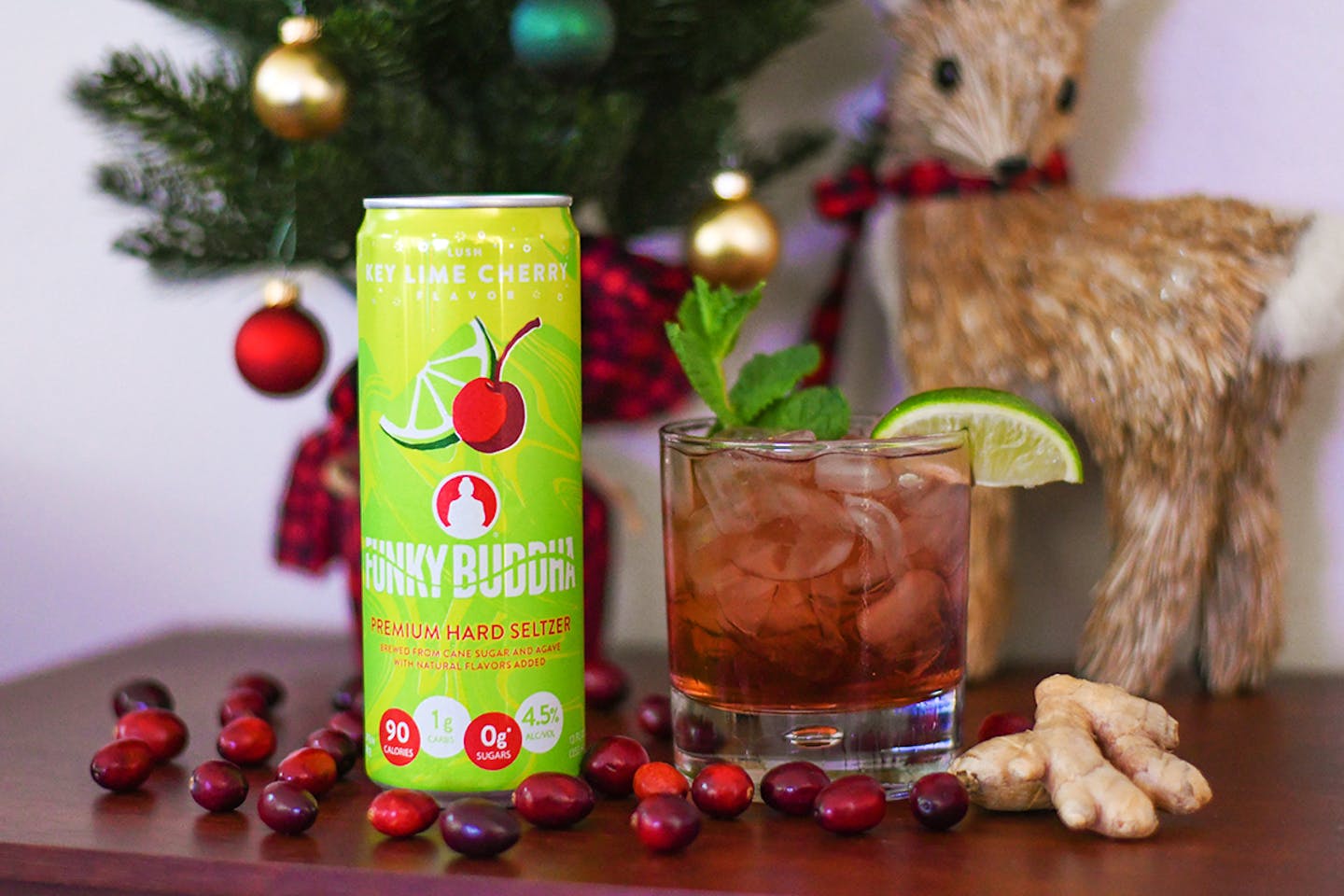 Prancer's Punch Seltzer Cocktail