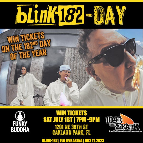 Blink-182 Ticket Giveaway & Emo Night