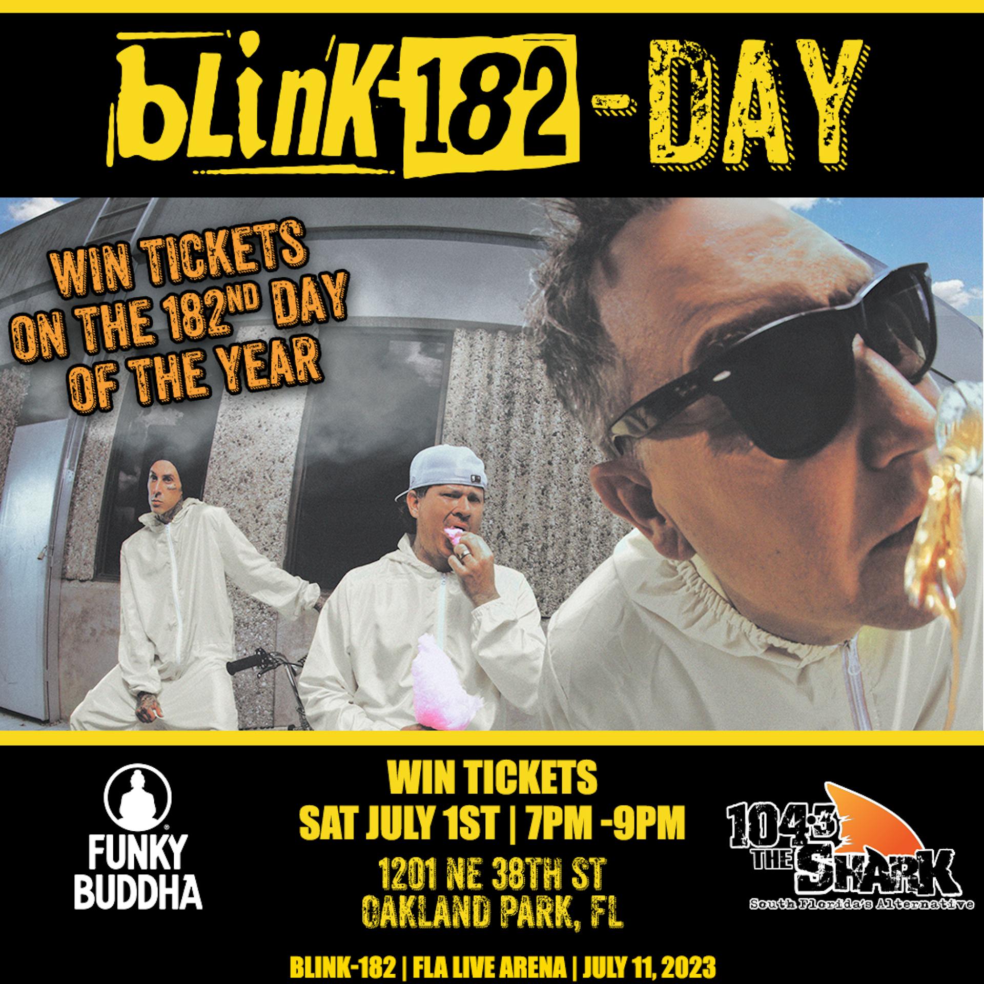 Blink 182 Giveaway