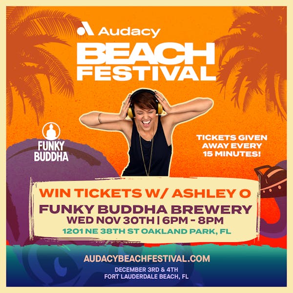 Audacy Beach Festival Ticket Giveaway
