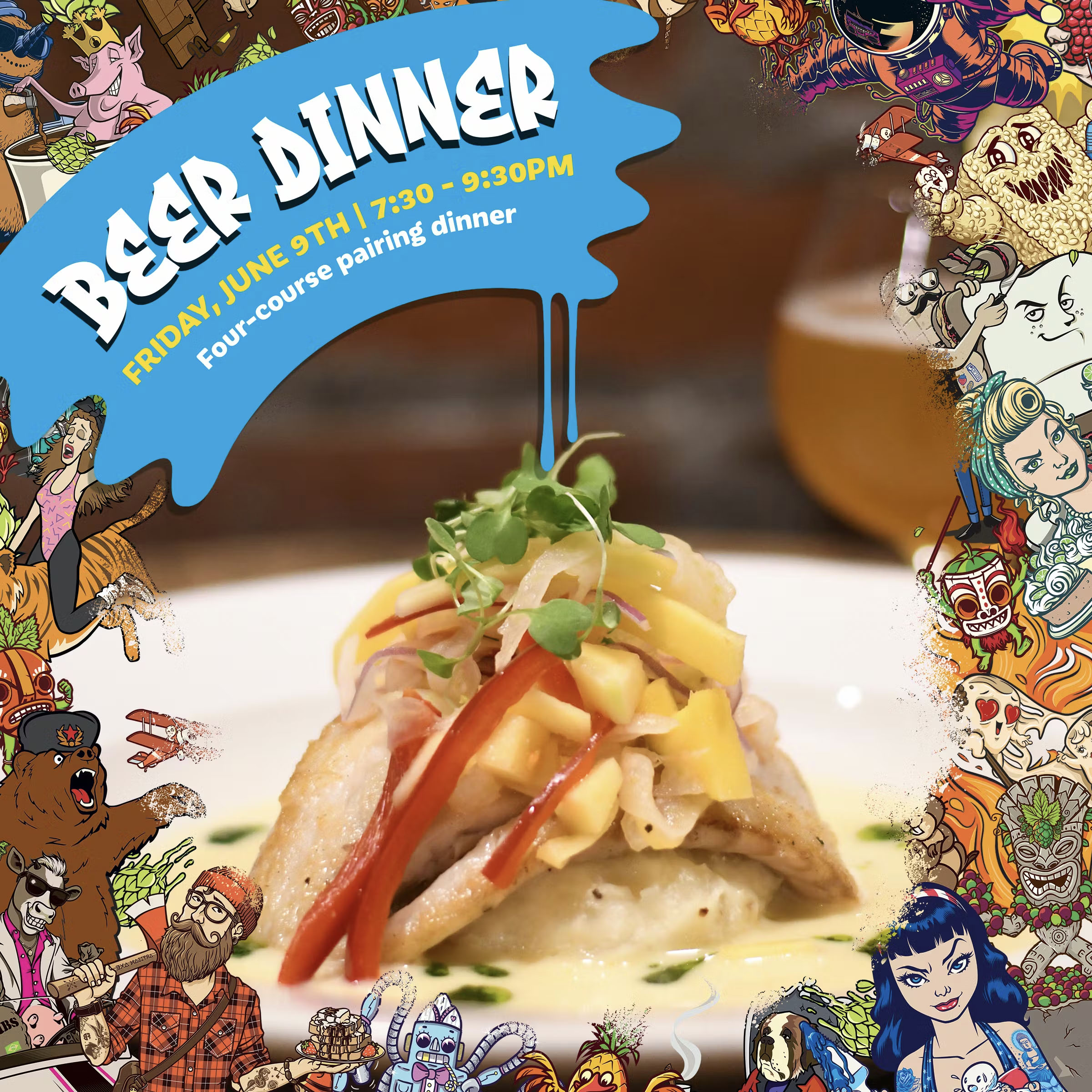 Beer Dinner  – 10 Year Anniversary