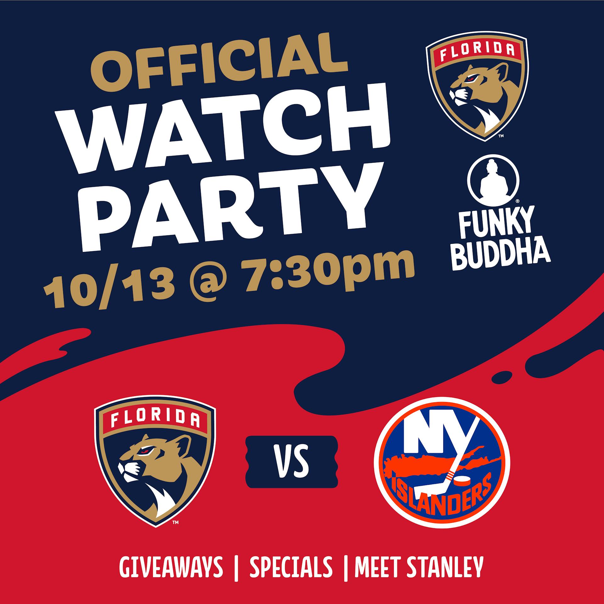 Panthers Watch Party October 13