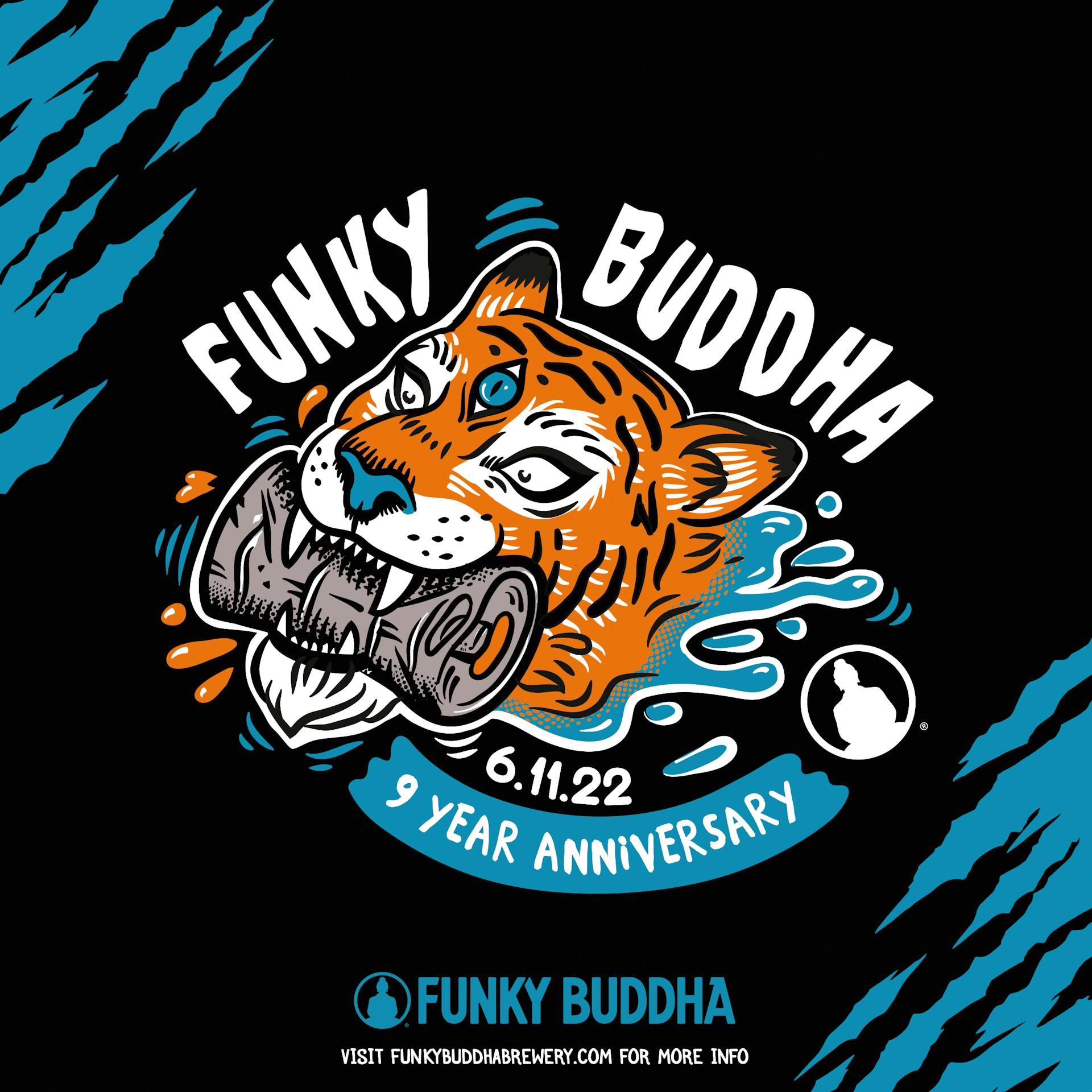 Funky Buddha 9 Year Anniversary