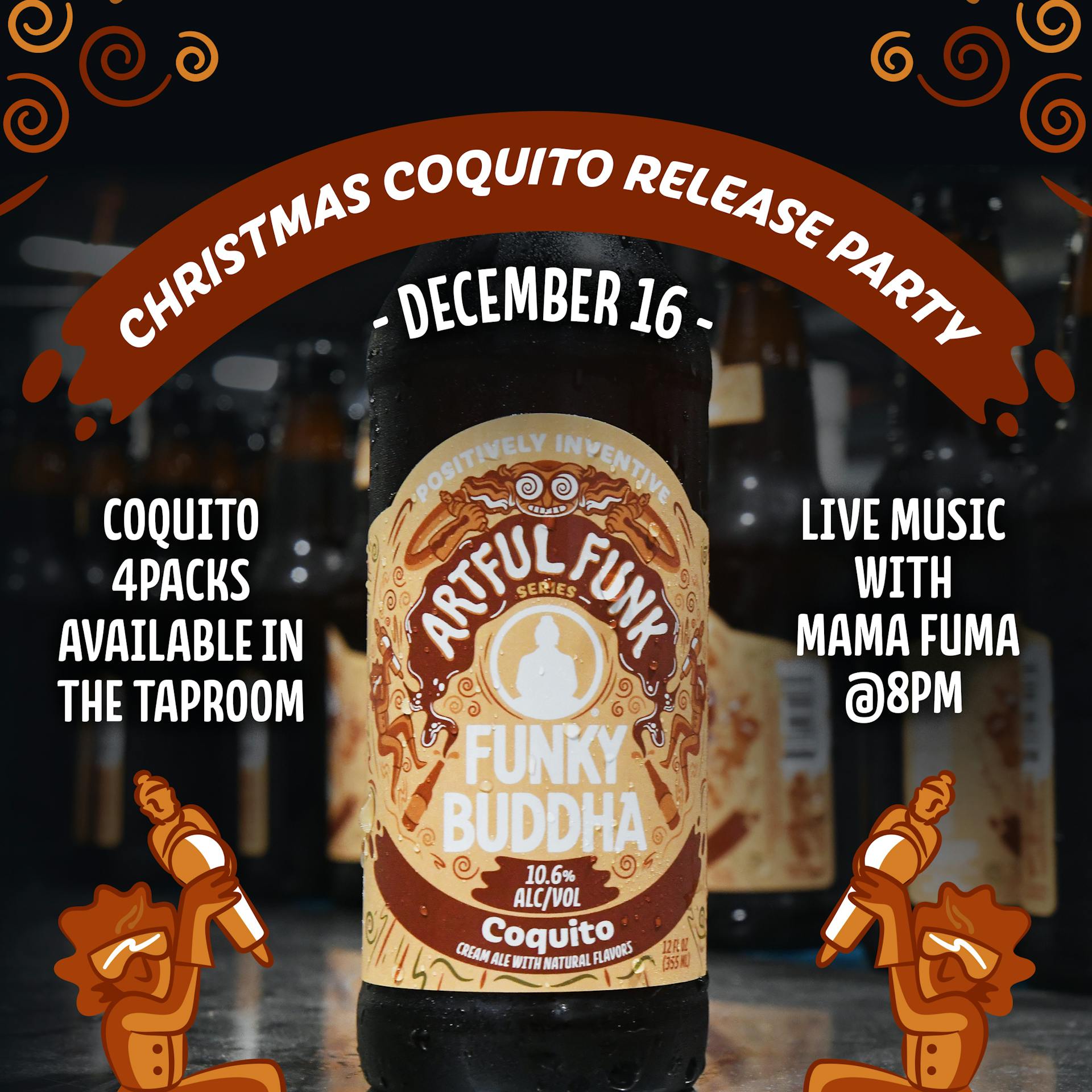 Christmas Coquito Release party