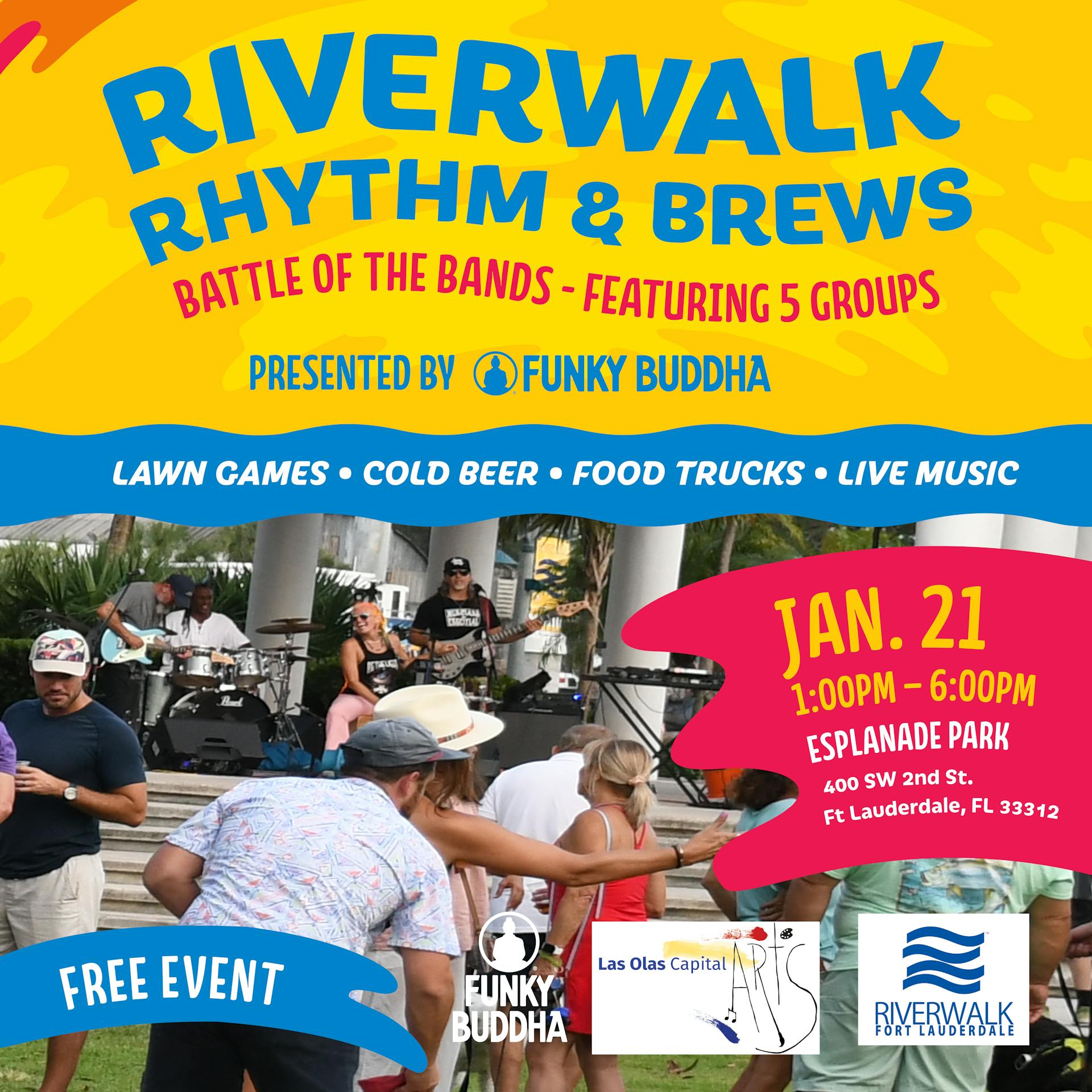 Riverwalk Rhythm and Brews Battle of The Bands