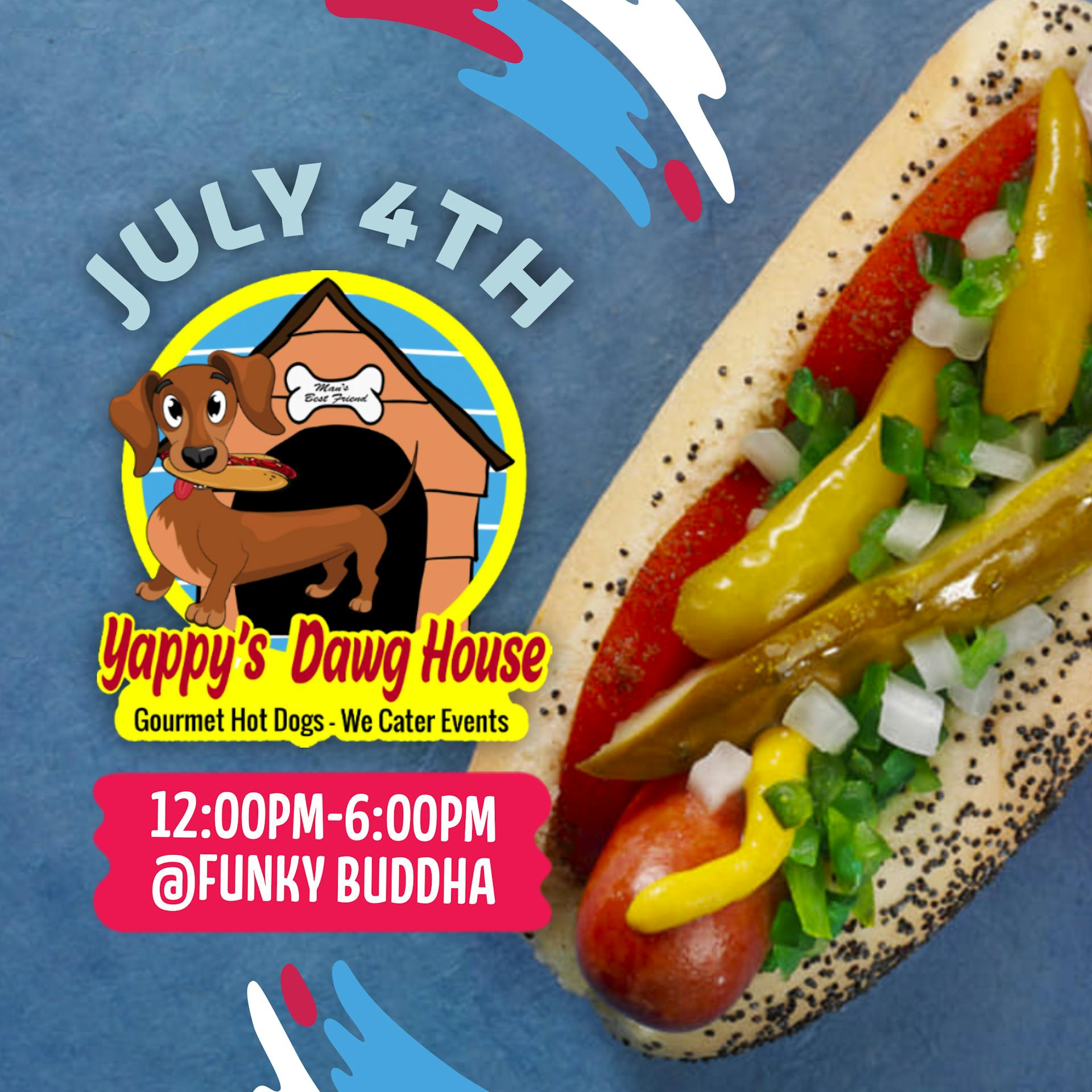 Yappy Dawgs House Hot Dogs