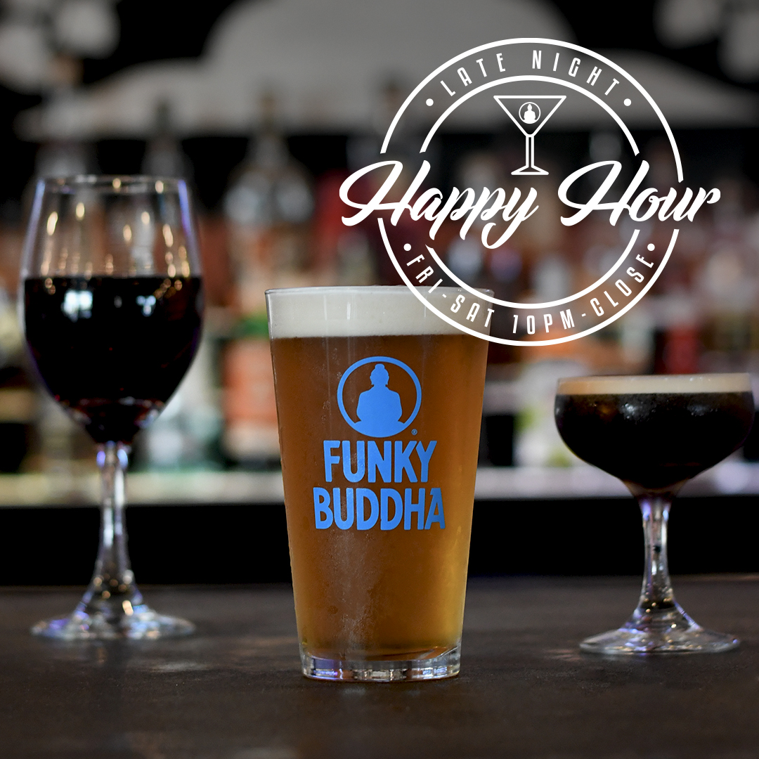 New Late Night Happy Hour!