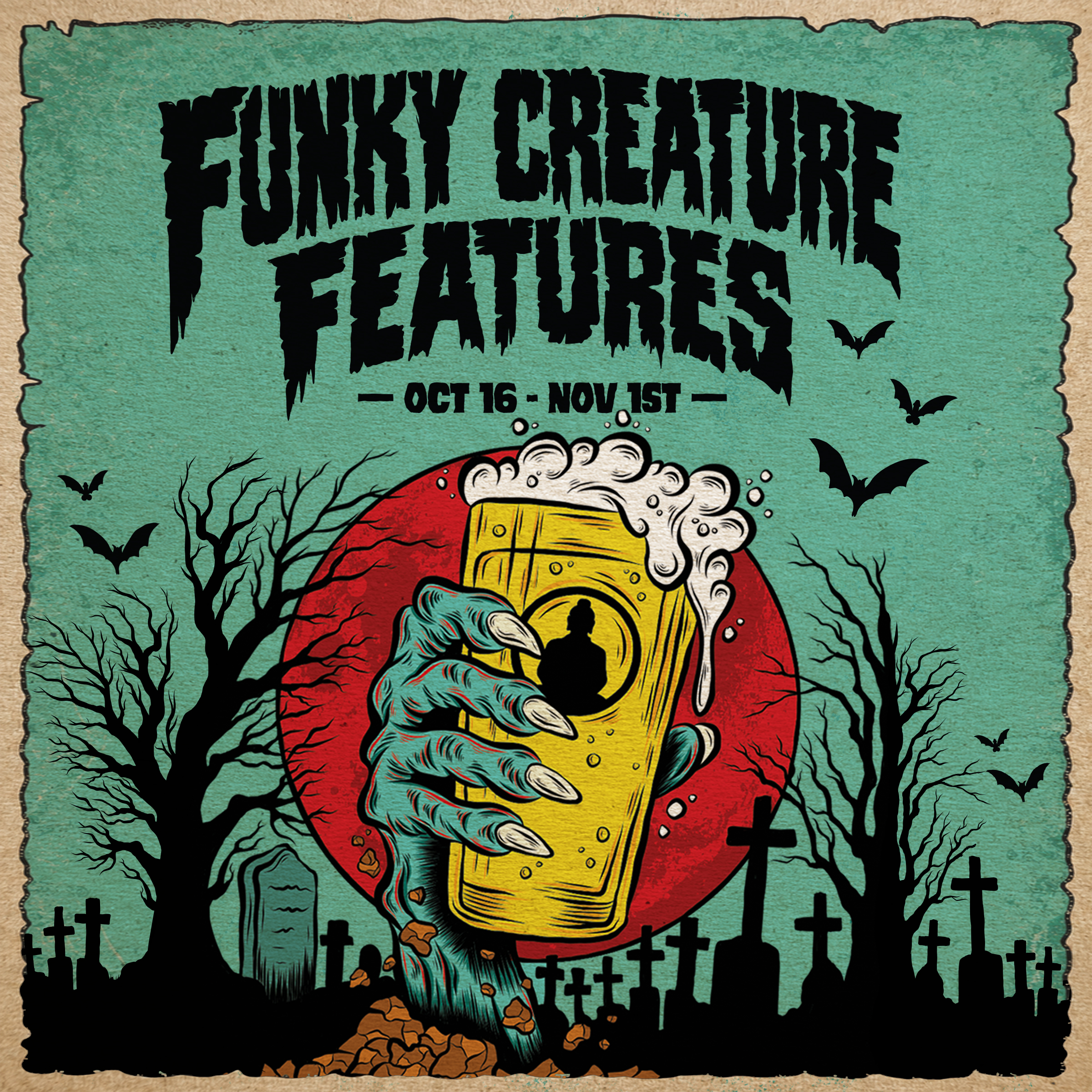 Funky Creature Features Halloween Celebration
