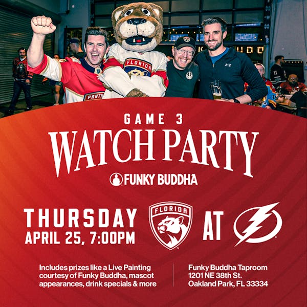 Florida Panthers Playoff Watch Party