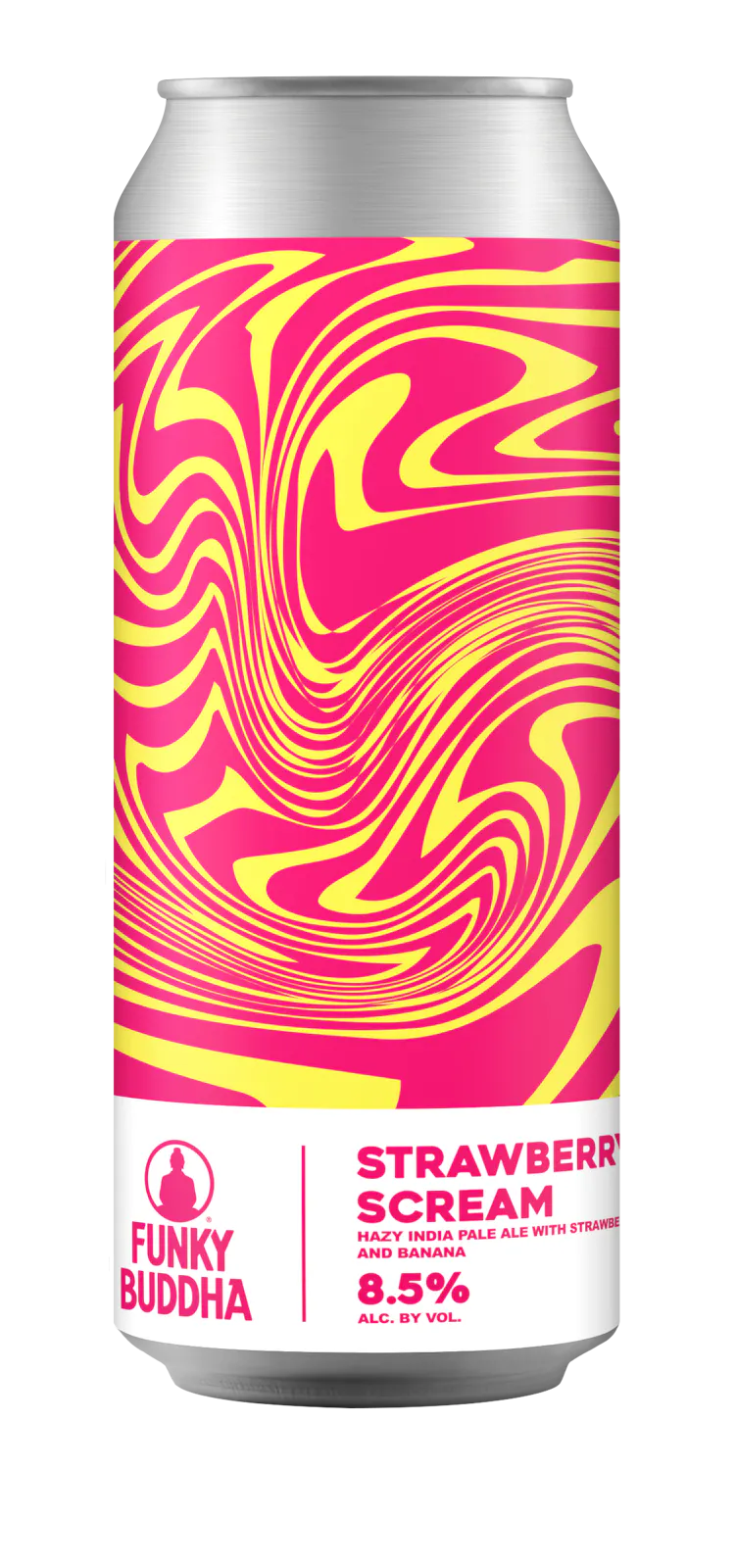Strawberry Scream Hazy IPA by Funky Buddha Brewery