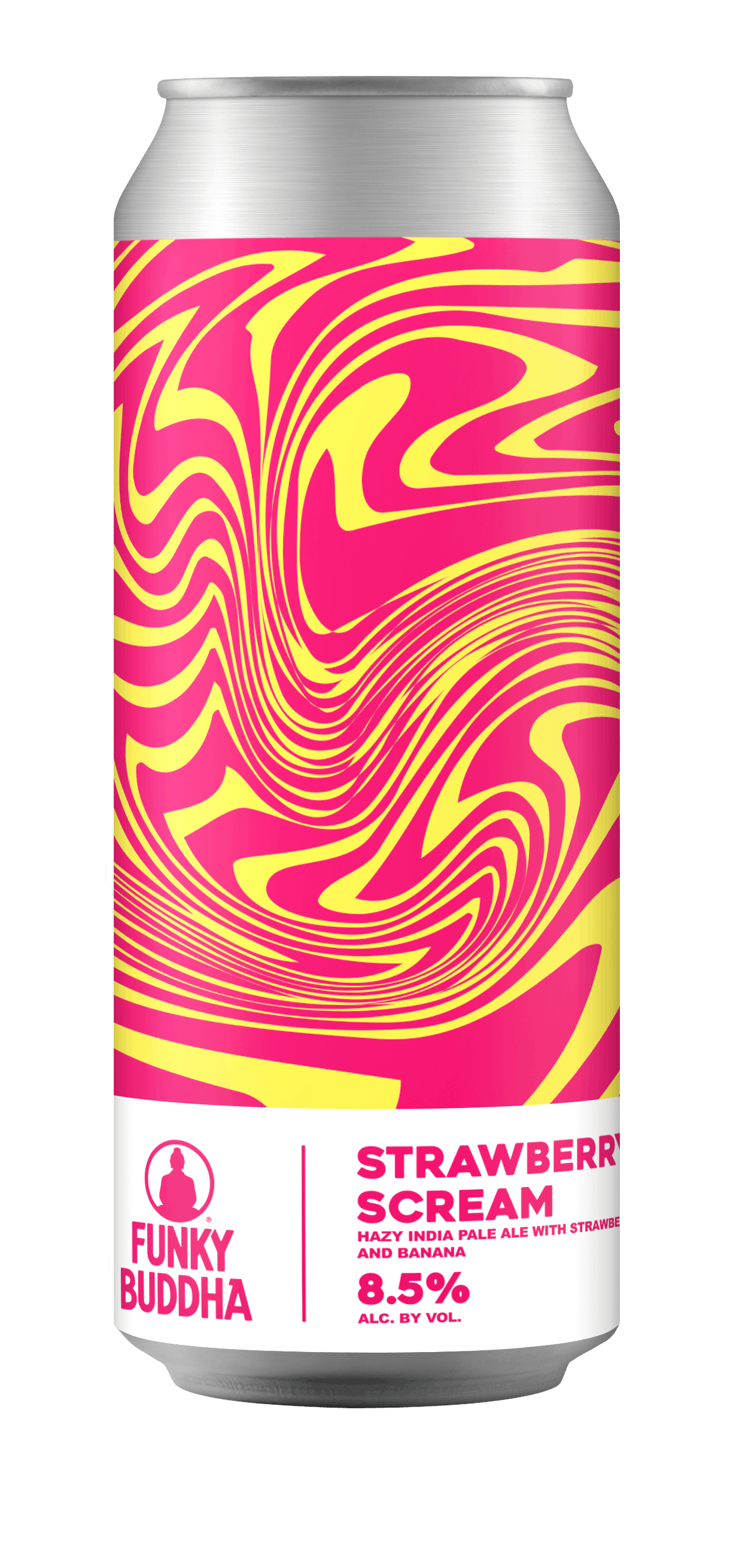 Strawberry Scream Hazy IPA Funky Buddha