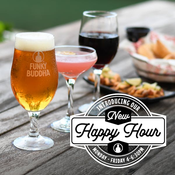 New Taproom Happy Hour