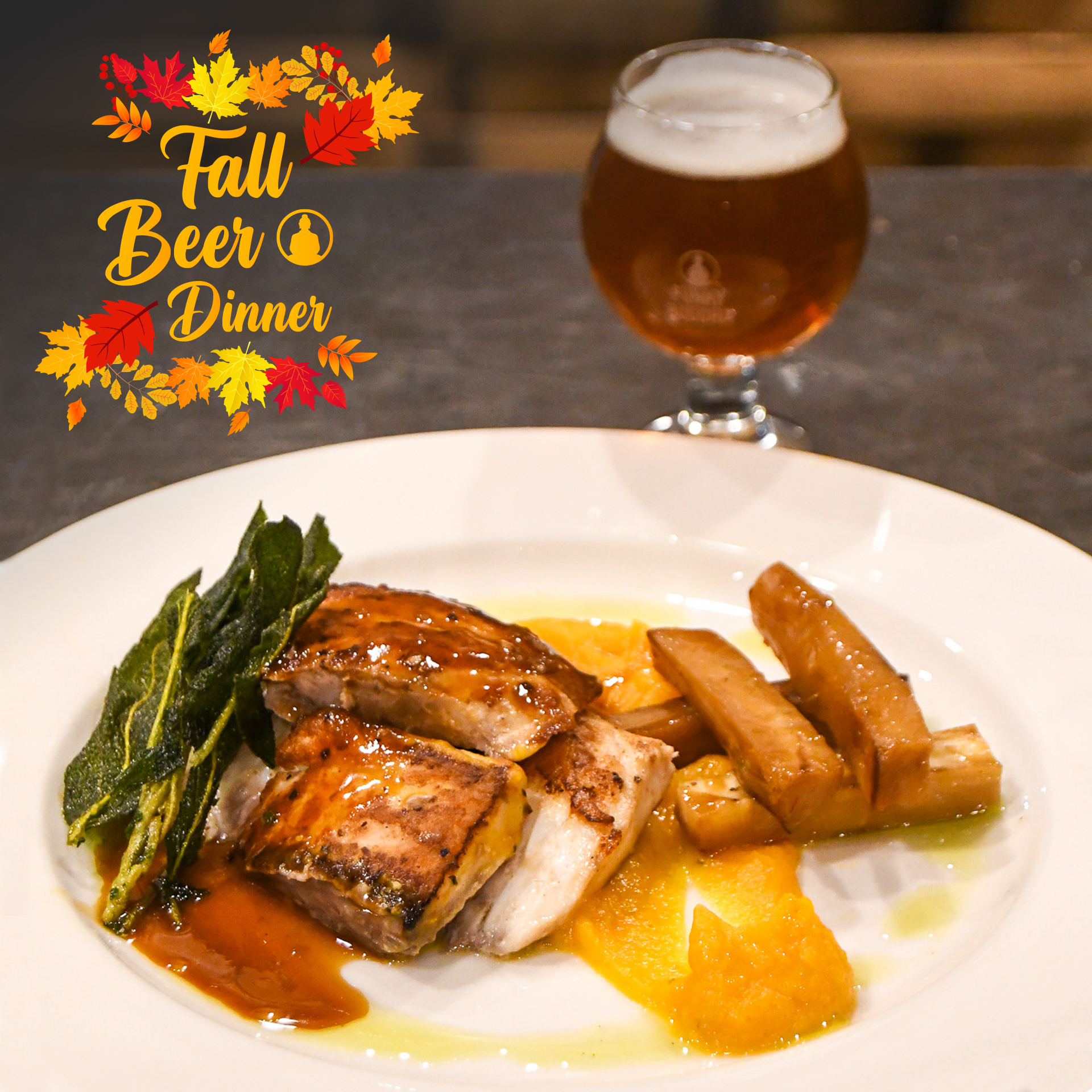Fall Beer Pairing Dinner on November 7th