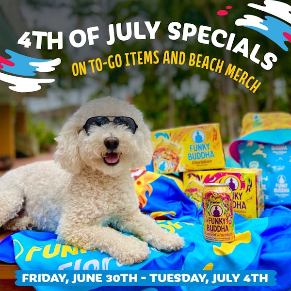 4th of July To-Go & Beach Merch Specials