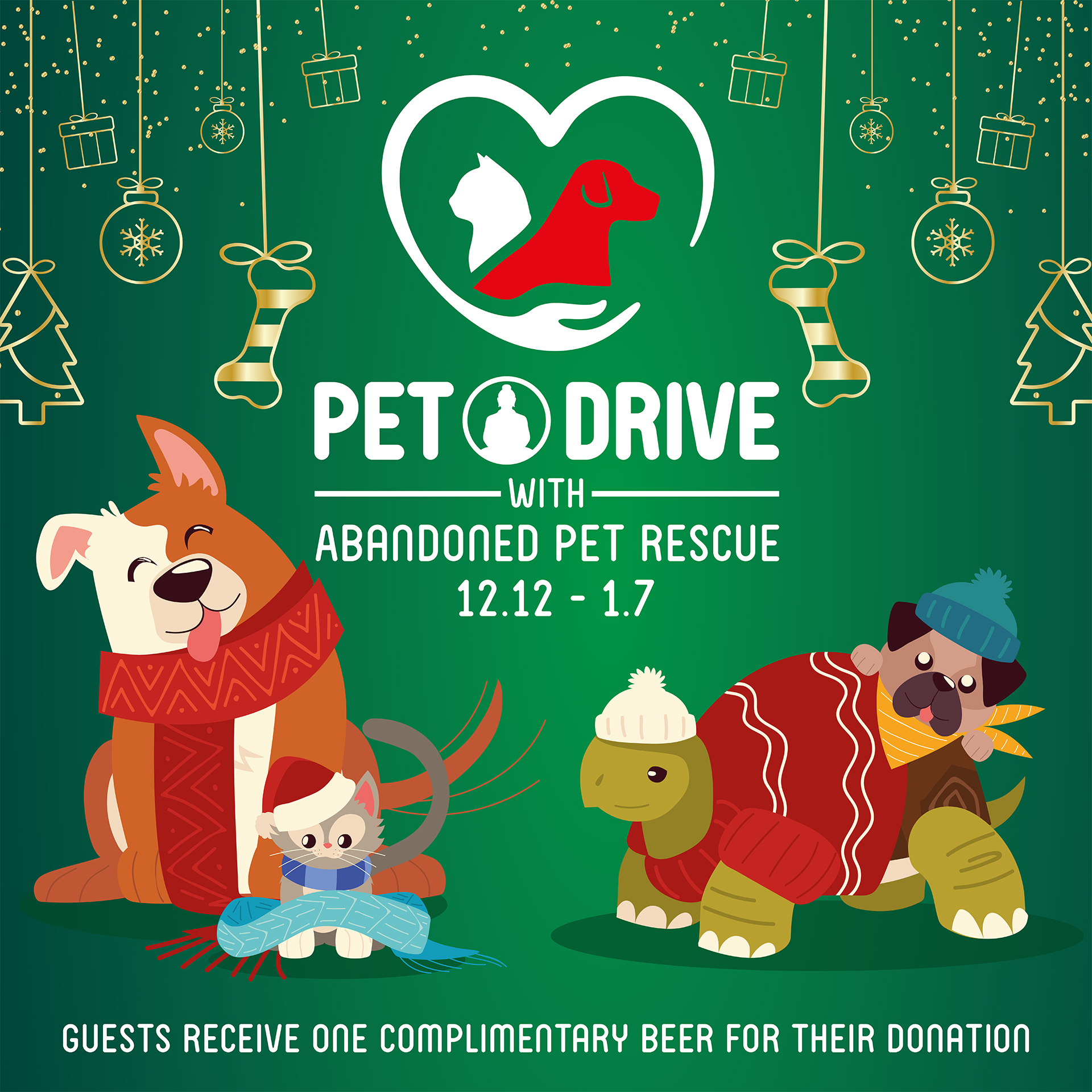 Pet Drive with Abandoned Pet Rescue