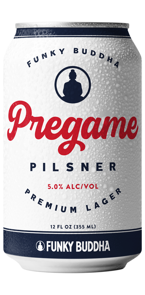 Pregame Pilsner product rendering