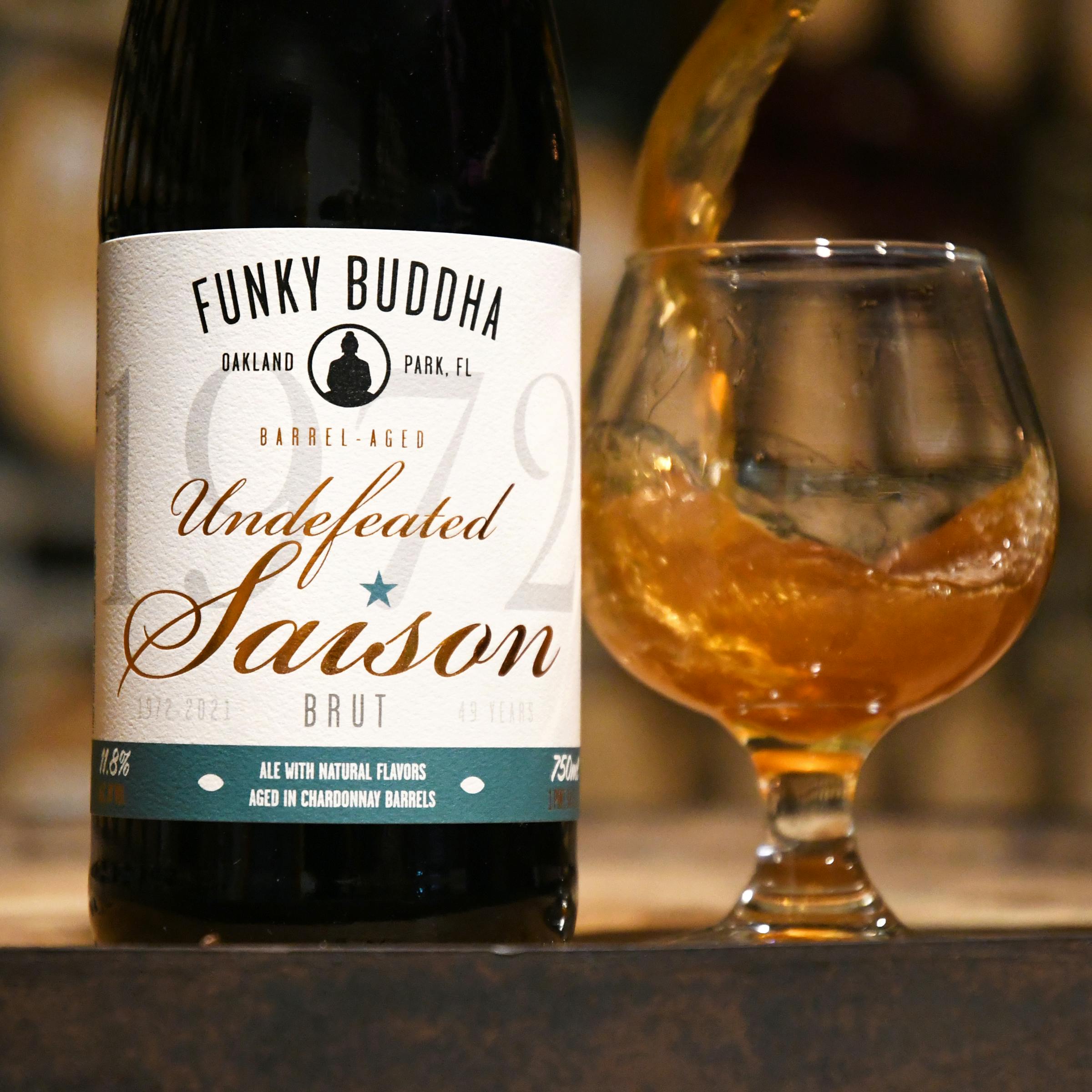 Funky Buddha Releases Undefeated Saison to Celebrate the 1972 Dolphins  Undefeated Season