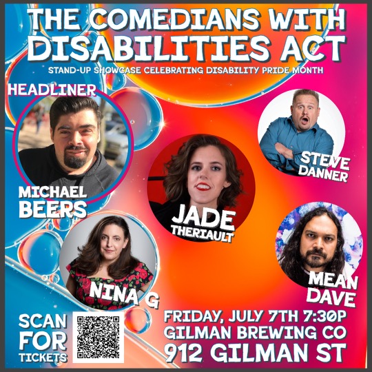 The Comedians with Disabilities Act Stand-Up Showcase!
