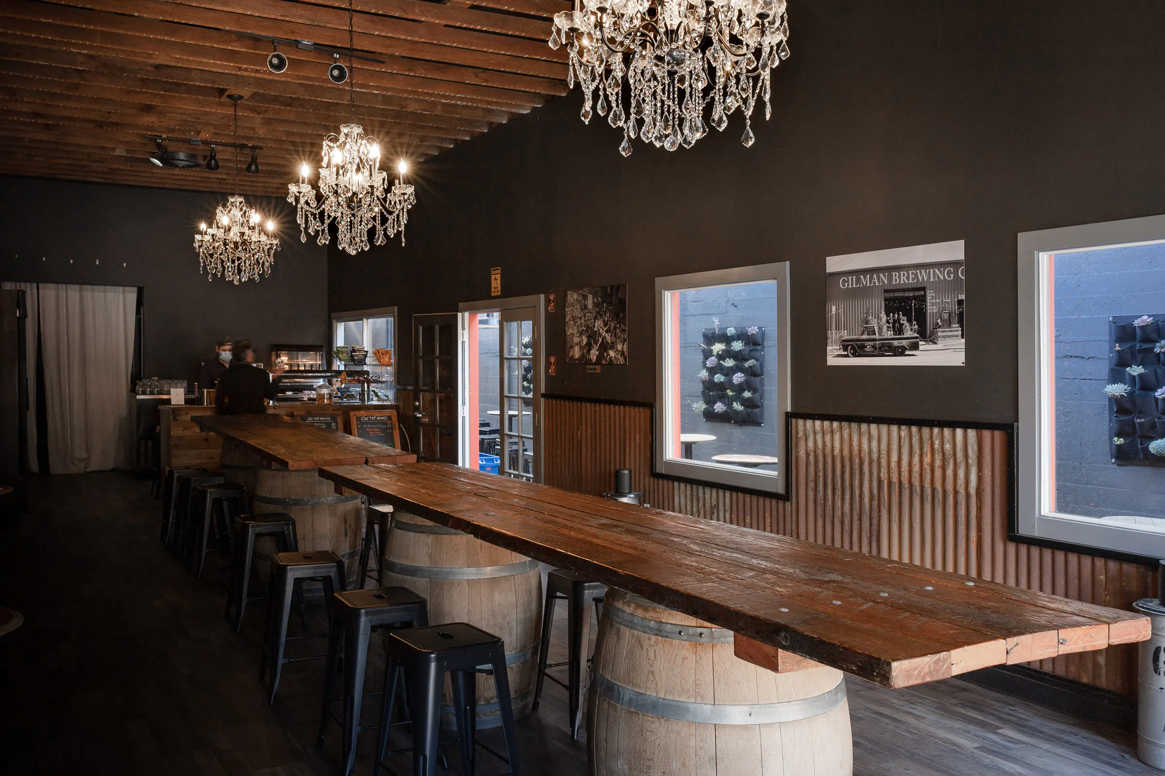 Gilman Brewing Company, Pleasanton Speakeasy: Craft Cocktails, Brewery.