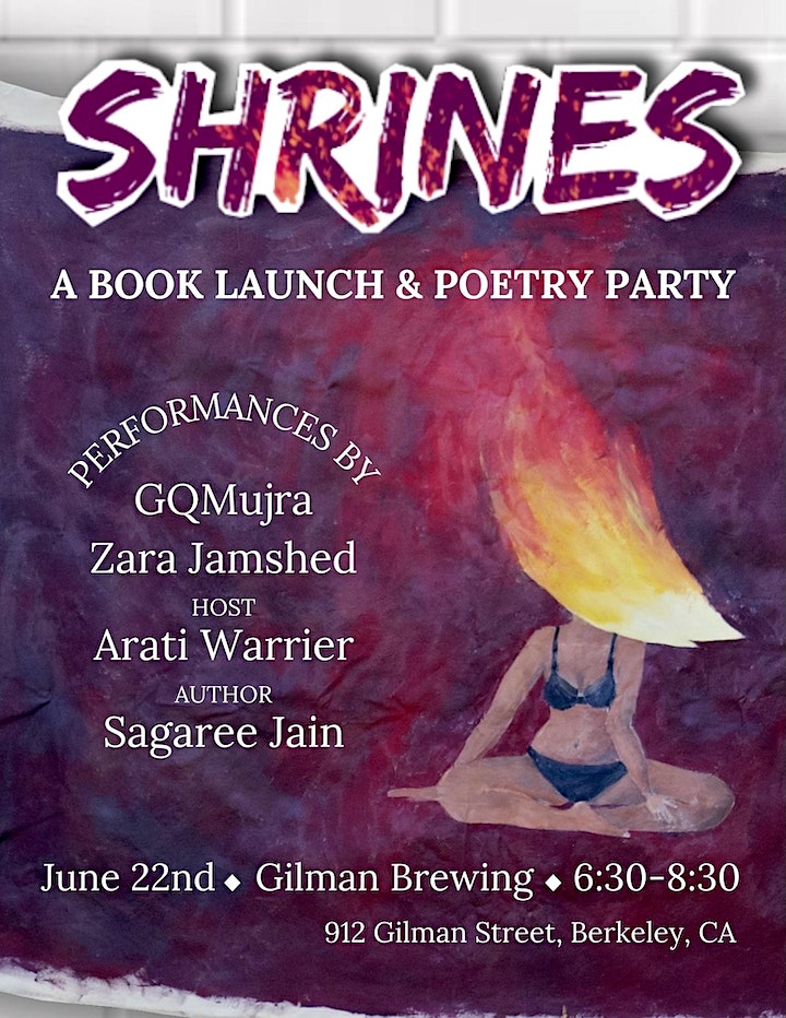 Shrines – Book Launch and Poetry Party