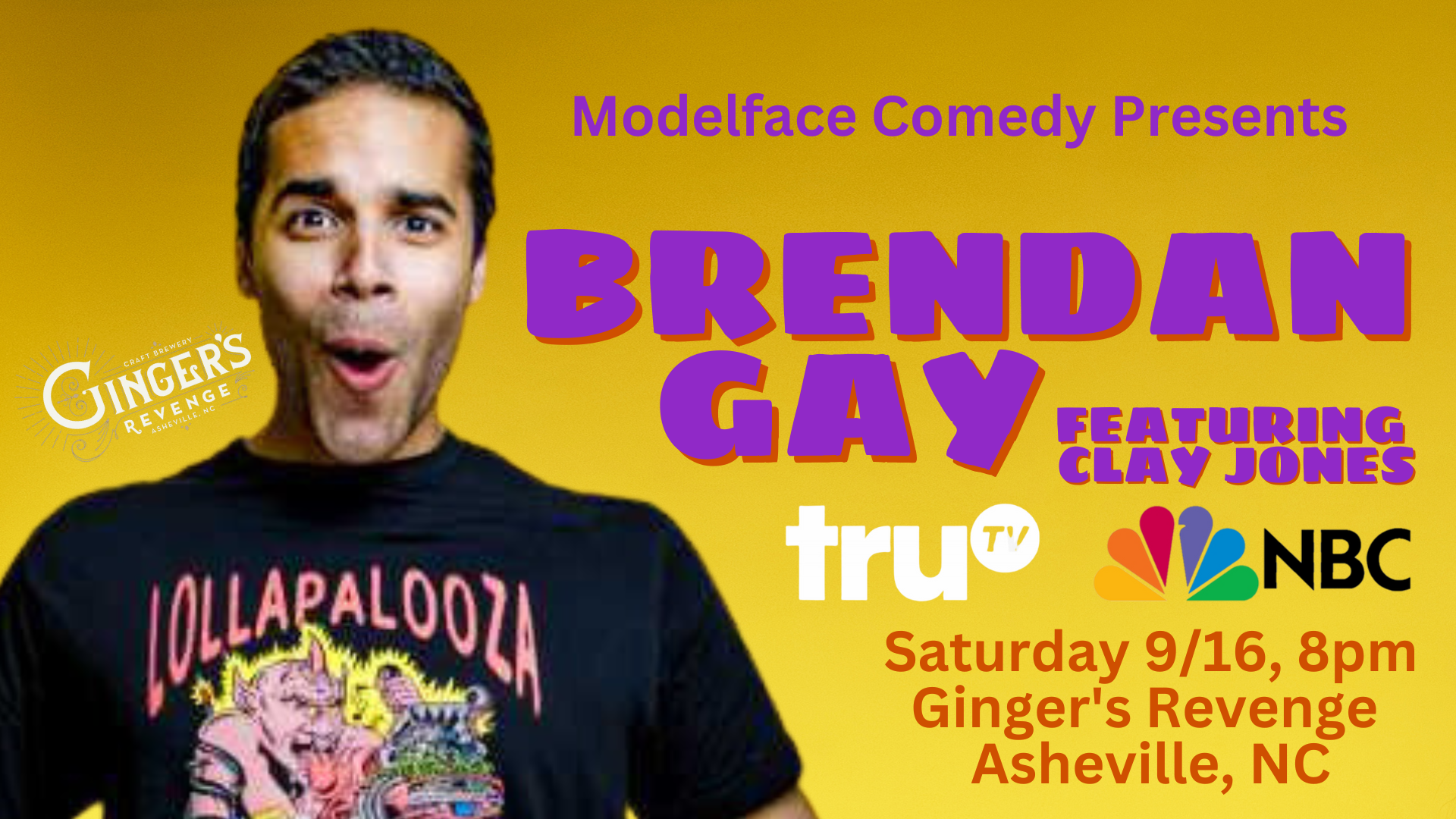 Modelface Comedy Presents: Brendan Gay