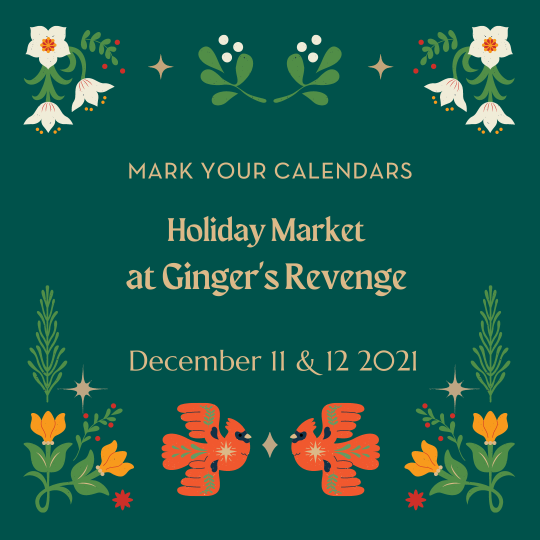 Holiday Market at Ginger’s Revenge