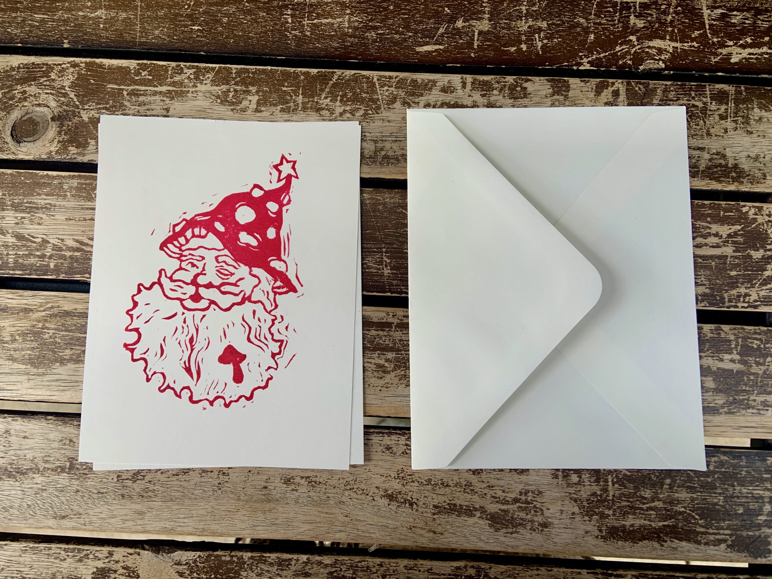 Printmaking Class with Erika – Holiday Cards!