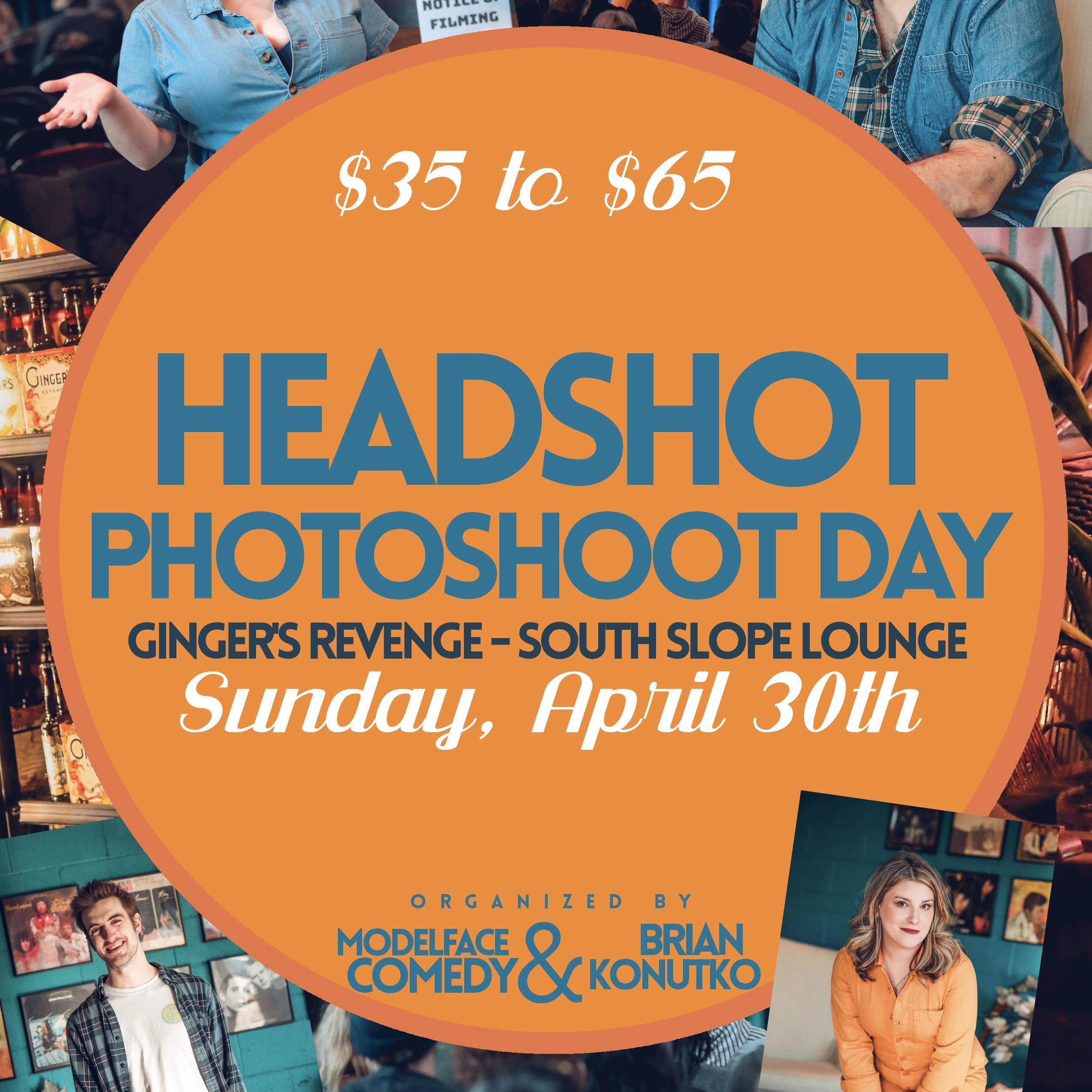 Headshot Photoshoot Event – South Slope Lounge